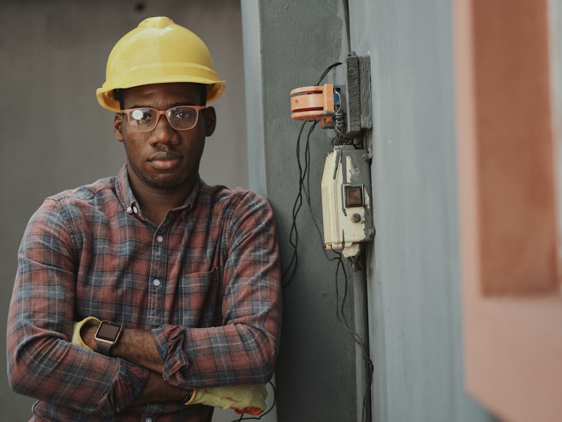 Commercial AC unit servicing